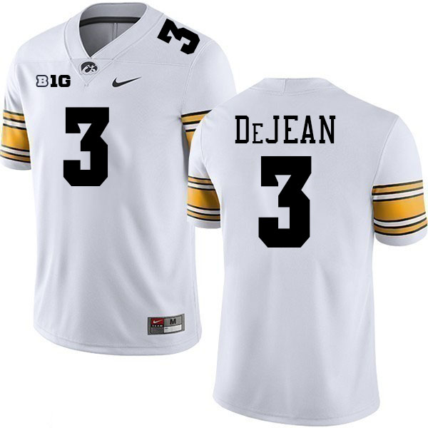 Cooper DeJean Iowa Jersey,University Of Iowa Hawkeyes Fotoball Uniforms,Jersey,Gears-White